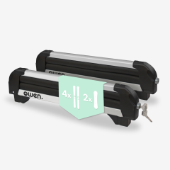 Owen Skiträger Basic Silber