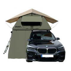 OWEN® two pre-tenda per tenda da tetto auto verde oliva