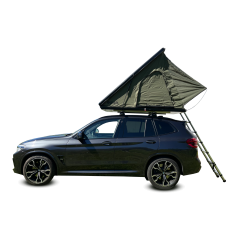 OWEN® AluMaster Tenda da tetto rigida verde oliva/nero