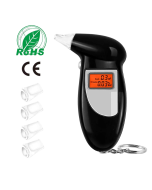 Digitaler Alkoholtester mit 5 Mundstücken