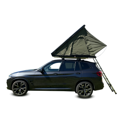 OWEN® AluMaster Tenda da tetto rigida verde oliva/nero