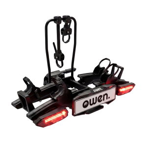 OWEN faltbarer Kupplungsfahrradträger 2er Black Edition
