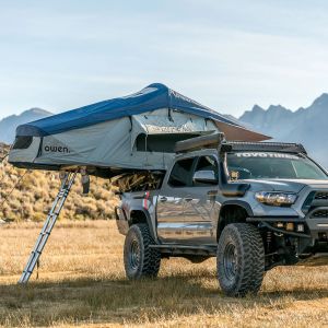 Owen Dachzelt in grau-blau für 2 Erwachsene